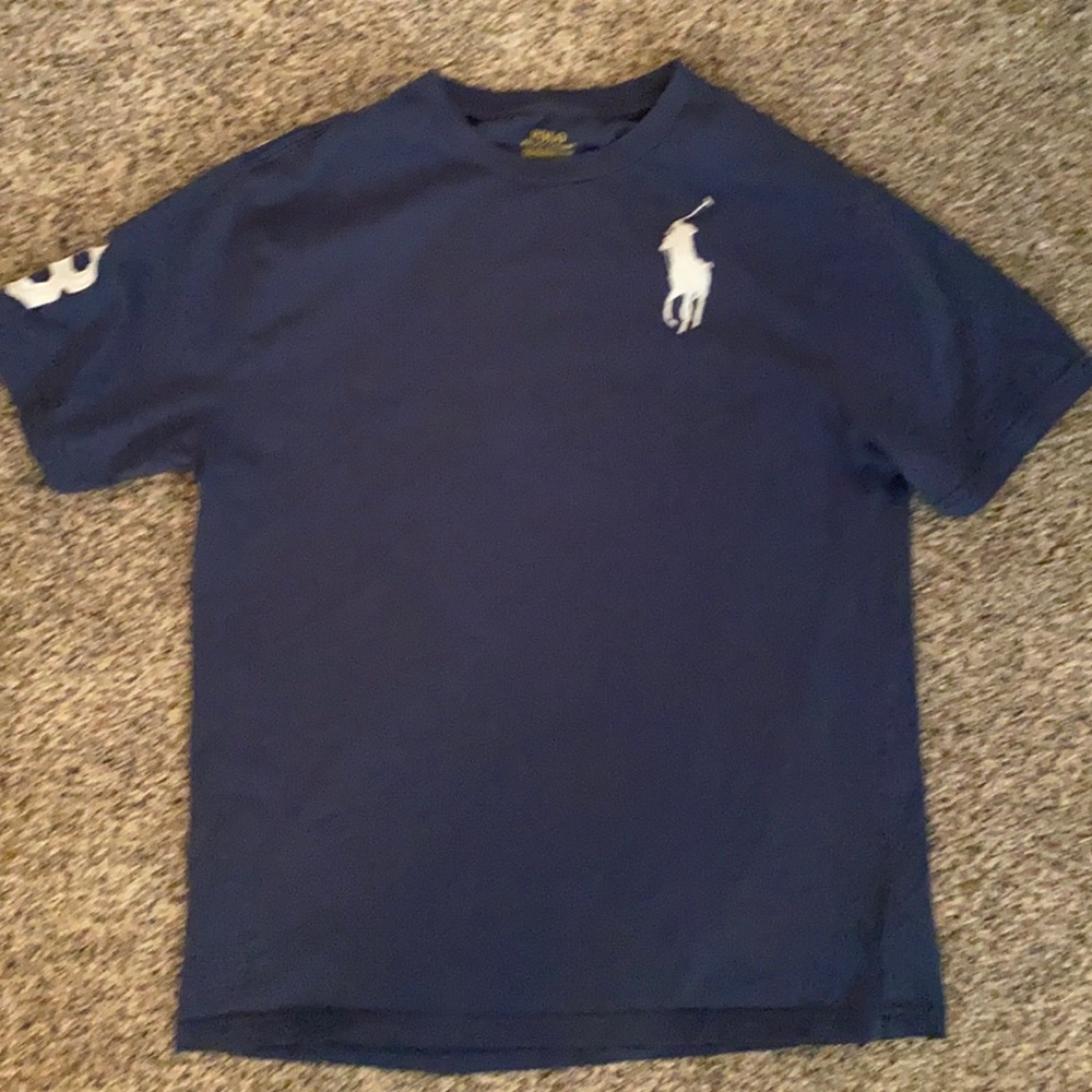Ralph Lauren Youth XL blue t shirt
